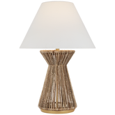 Lámpara de mesa Antigua de 30"